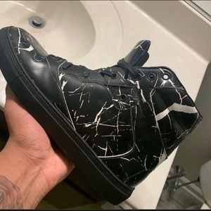 Black Marker Print Balenciagas